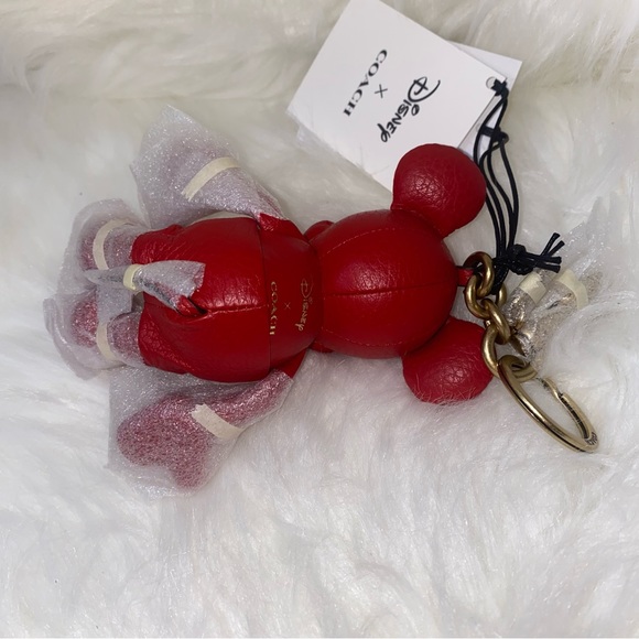 Coach ❤️ leather keychain New - Picture 6 of 10